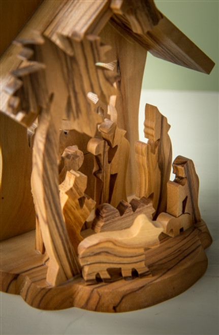 Handcrafted Nativity figurines