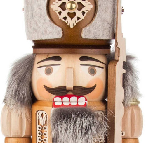 The Soldat (Soldier) with Natural Finish German Nutcracker, 16" tall 024/067 The Soldat (Soldier) with Natural Finish German Nutcracker, 16" tall 024/067