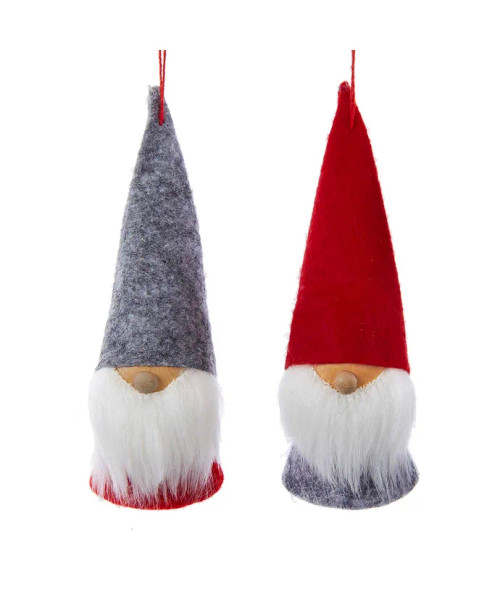 Kurt S. Adler Christmas Ornaments ON SALE | Gnome Ornaments made Wood and Felt | Lindenhaus Imports in Helen, Ga