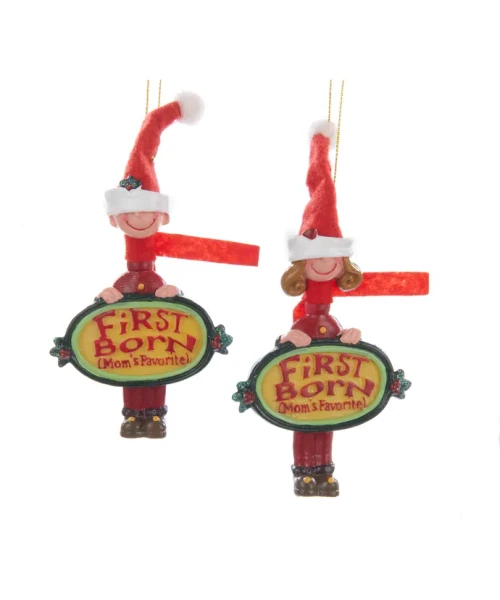 First Born Mom's Favorite Ornament W1720F