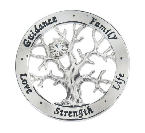 Inspirational Charms ON SALE! | FRONT: the words 'GUIDANCE, FAMILY, LIFE, STRENGTH, LOVE' are engraved in black encompassing the Tree of Life || The Tree of Life Motivational Charm ER26874 || Lindenhaus Imports in Helen, Ga Inspirational Charms ON SALE! | FRONT: the words 'GUIDANCE, FAMILY, LIFE, STRENGTH, LOVE' are engraved in black encompassing the Tree of Life || The Tree of Life Motivational Charm ER26874 || Lindenhaus Imports in Helen, Ga