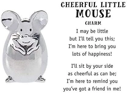 Cheerful Little Mouse Pocket Charm ER53672