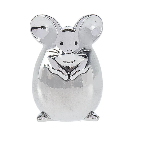 Cheerful Little Mouse Pocket Charm