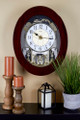 RHYTHM Magic Motion Clock ON SALE | Grand Nostalgia Espresso | Lindenhaus Imports in Helen, Ga