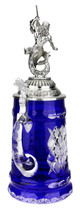 Lord of Crystal with 3D Pewter 'Poseidon' Lid, 0.5L