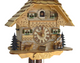 Schneider Woodchopper 1-Day Natural-Wood Finish Chalet German Cuckoo Clock 75/0