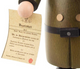 Authentic German Smokers ON SALE | FRONT: This Police Officer He's holding a document titled Gesetzblatt (German for Law Gazette). He is sure to bring joy and fun to your home! | The Polizist (Policeman), 8" 146/S/1773/D | Lindenhaus Imports in Helen, Ga