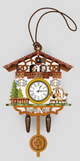 'Helen, GA' Biergarten 3D Cuckoo Clock Magnet - CM 400
