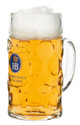 Authentic German Beer Mug ON SALE | Hofbräuhaus Glass Mug, 1L | Lindenhaus Imports in Helen, Ga