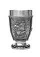 18th Century Nautical La Paloma Pewter Beer Mug, 0.25L 10315 | Features 3 panels with relief-decorated nautical themes depicting 18th century sailing vessels. | Part of ARTINA's La Paloma Collection | Lindenhaus Imports in Helen, Ga