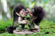 Authentic NyForm Norwegian Trolls ON SALE! || Kissing Troll Couple, 4.75" 056 || Lindenhaus Imports in Helen, Ga