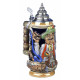 LIMITED-EDITION Alpine Oktoberfest Stein with Beer Barrel Handle 316/4462