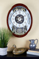 RHYTHM Magic Motion Clock ON SALE | Woodgrain Marvelous | Lindenhaus Imports in Helen, GA