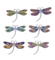 Inspirational Charms ON SALE! || Sold separately; Each order comes with 1 silver dragonfly with different colored wings and an encouraging message engraved on back || 'Enjoy Each Moment' Dragonfly Motivational Charms ER52403 || Lindenhaus Imports in Helen, Ga