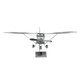 Cessna 172 Airplane Metal Earth 3D Stainless-Steel Model Kit MMS045