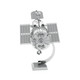The Hubble Telescope Metal Earth 3D Stainless-Steel Model Kit MMS093