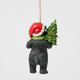 Christmas at the Lodge Black Bear Ornament 6017035