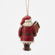 Santa with Gingerbread House Ornament 6017270