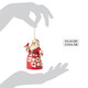 Nordic Noël Santa with Cardinal Ornament 6017028