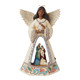 LED Light-Up Angel with Nativity Scene Figurine 6015502