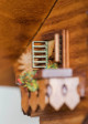 Green shutters on the Neustadt Musical Chalet German Quartz Cuckoo Clock