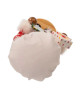 Top view of the African American Gingerbread Chef Nutcracker F2225
