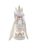 Front view of the LED Light-Up White Winter King Hollywood Nutcrackers™ Exclusive HA0658