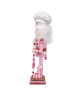 Side view of the Pink Gingerbread Baker Hollywood Nutcrackers™ Exclusive HA0783