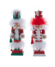 Front view of the Assorted Red, White, & Green Soldier Hollywood Nutcrackers™ Exclusive HA0795