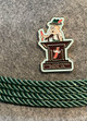 Sgt. Bratwurst Helen, Ga Enamel Hat Pin