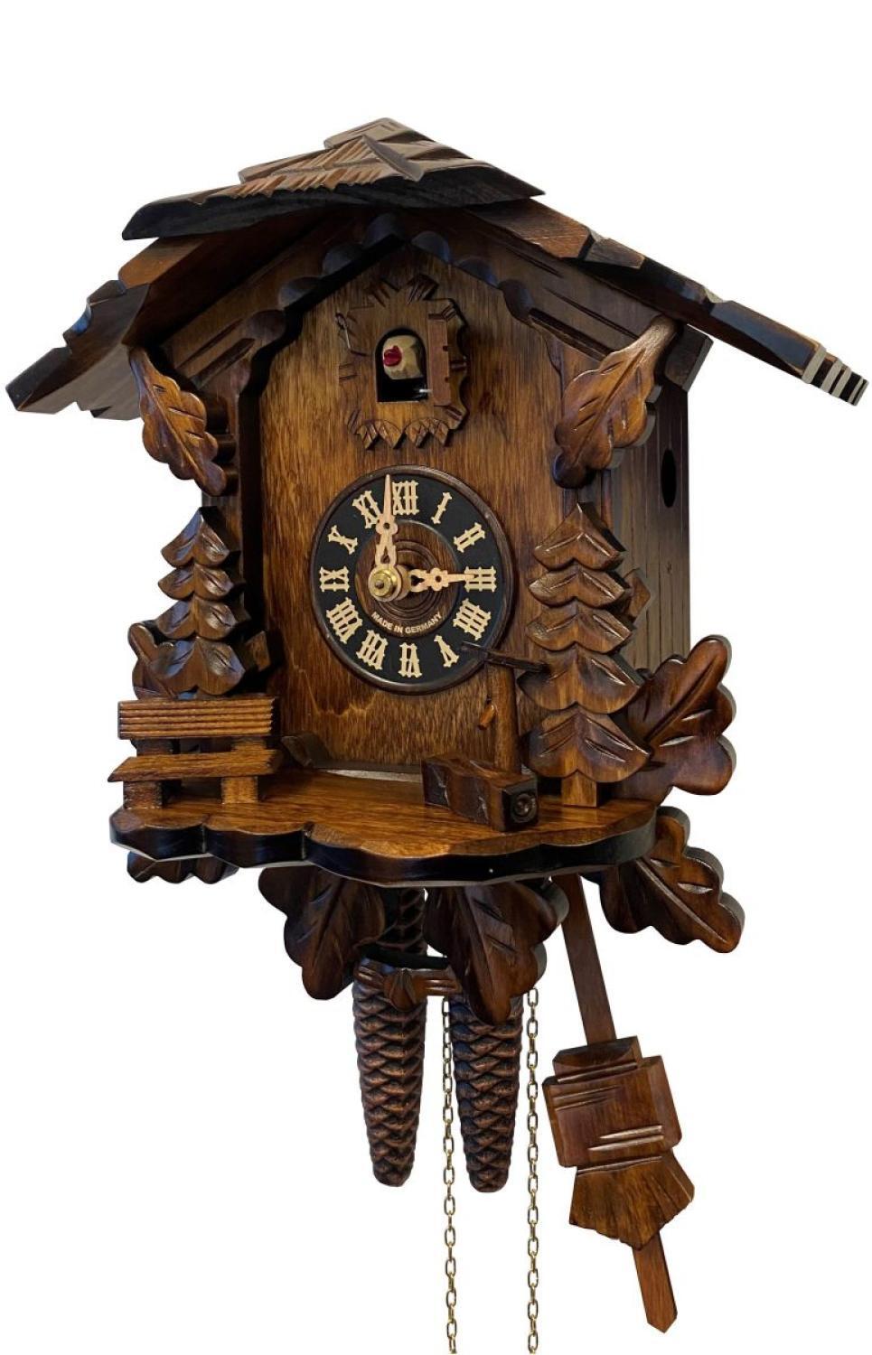 Engstler Black Forest 1-Day Chalet German Cuckoo Clock 436HV
