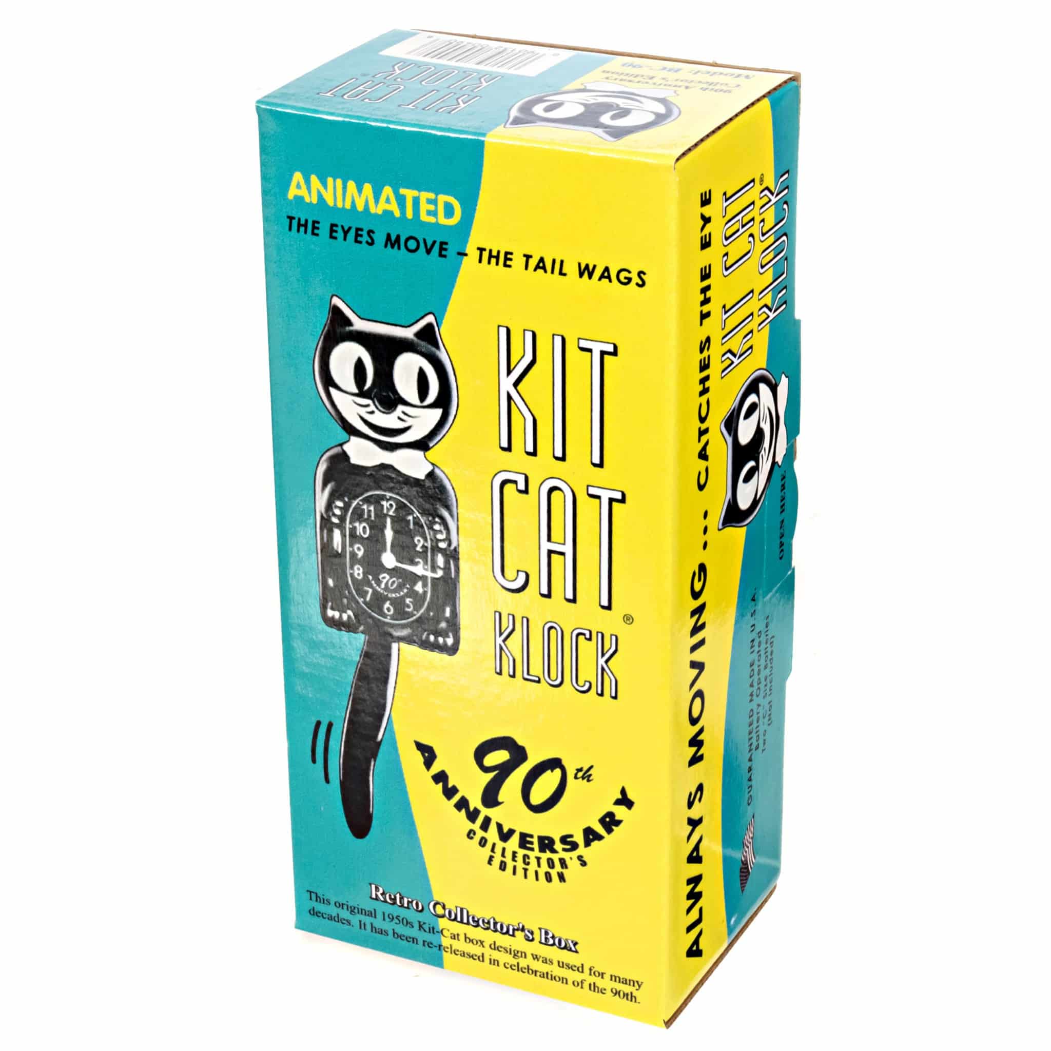 Pair of Oval Cat Eye Jewels - Kit-Cat Klock