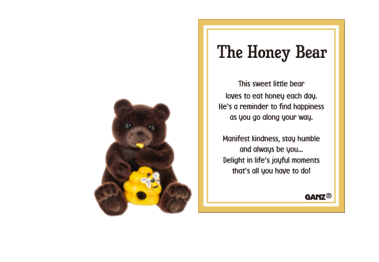 The Honey Bear Pocket Charm ER72725 | Lindenhaus Imports