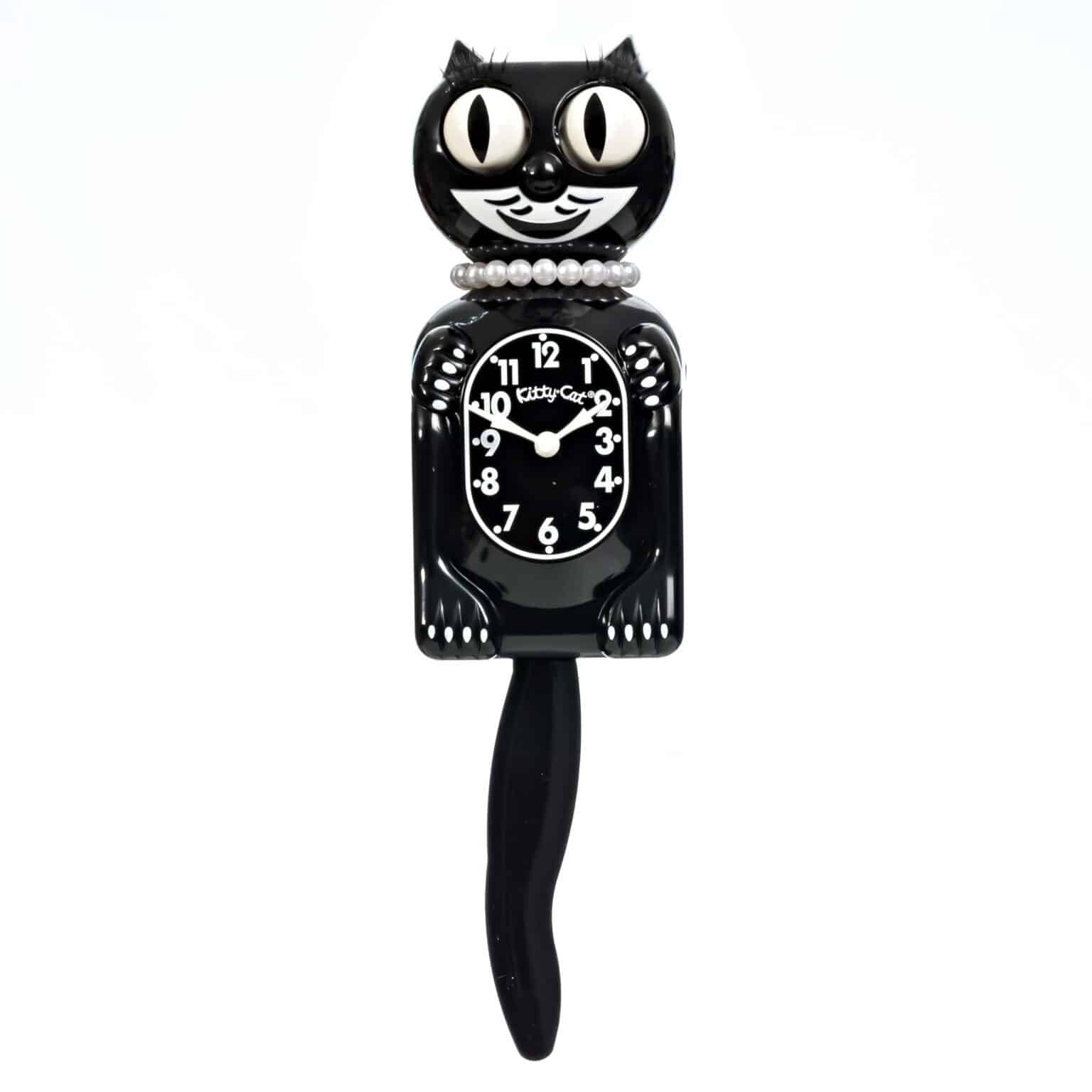 Miss Classic Black Kitty-Cat Klock® MKC-1 | Lindenhaus Imports