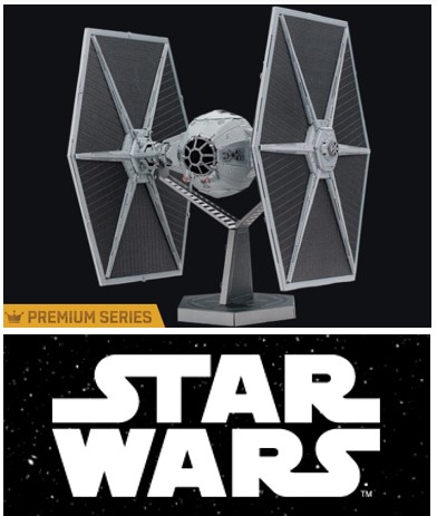 TIE Fighter™ Premium Series Metal Earth Model Kit ICX220