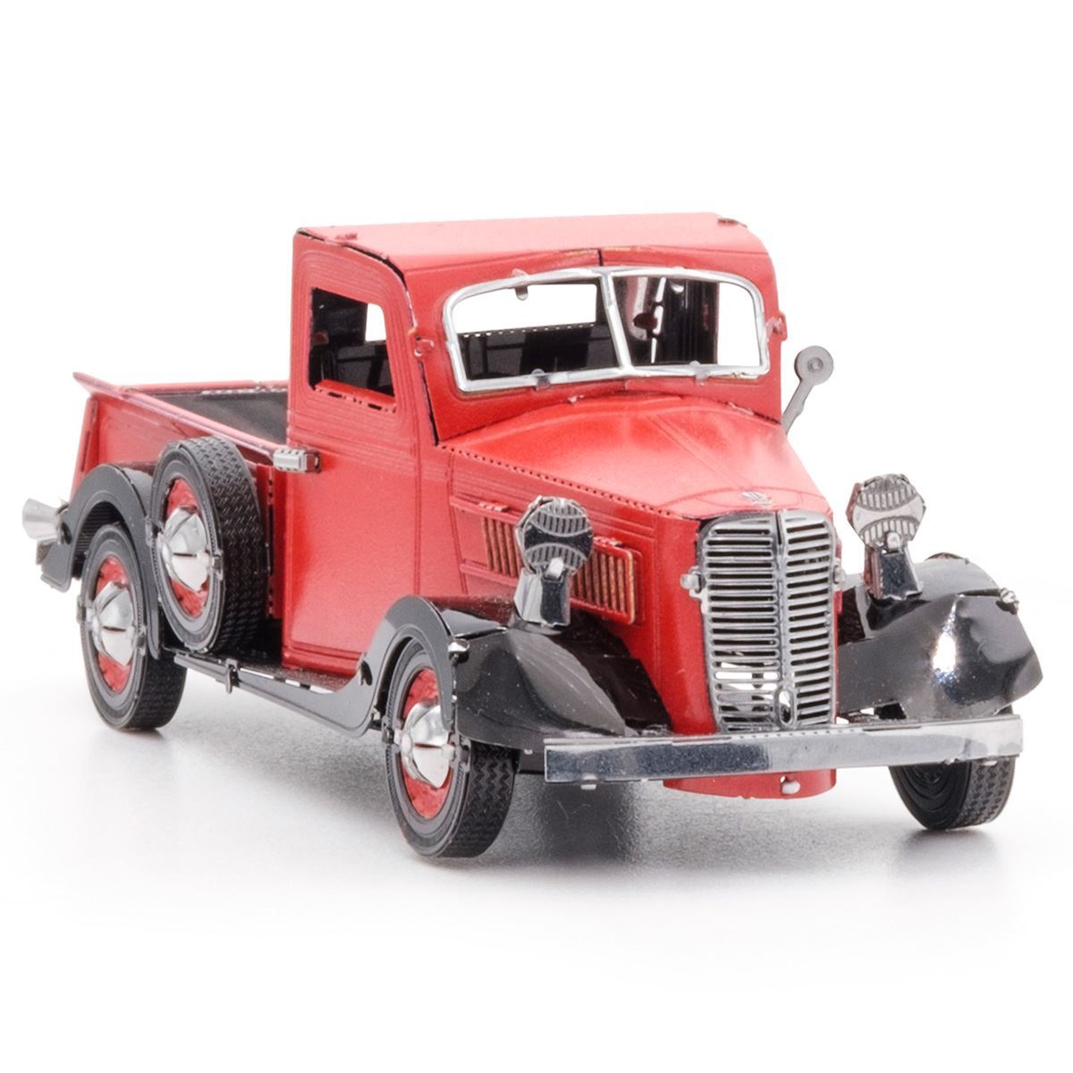 1937 Red Ford™ Pickup Truck Metal Earth Model Kit MMS199