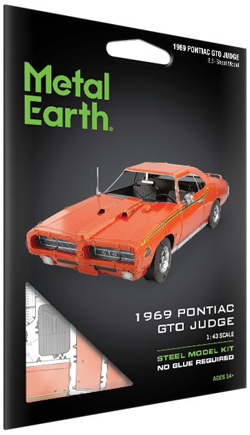 アーテル 1969ポンティアック GTO スーパージャッジ 1969 Pontiac GTO Judge | 3D Metal Model Kits