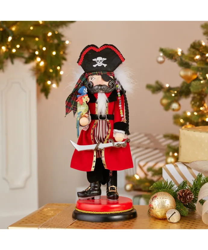 Kurt Adler Hollywood Exclusive™ Pirate Nutcracker | Lindenhaus Imports
