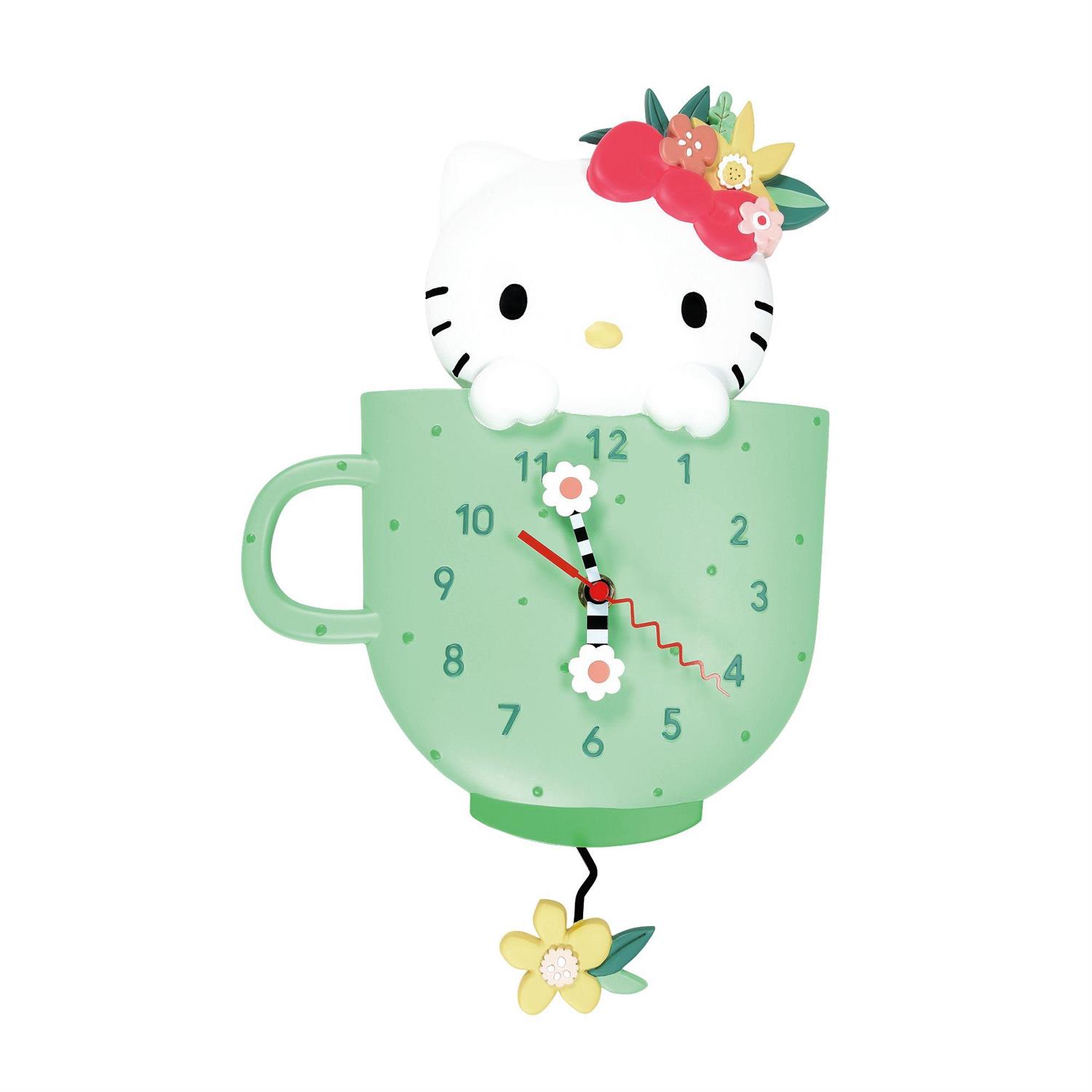 Hello Kitty™ Teacup Wall Clock | Lindenhaus Imports