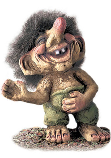 NyForm Laughing Troll #241 | Lindenhaus Imports in Helen, Ga