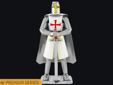 Templar Knight Premium Series Metal Earth Stainless-Steel Model