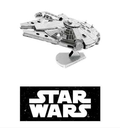 Millennium Falcon™ Metal Earth Model Kit MMS251 | Lindenhaus Imports