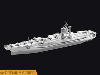 USS Theodore Roosevelt CVN-71 Metal Earth 3D Stainless-Steel Model