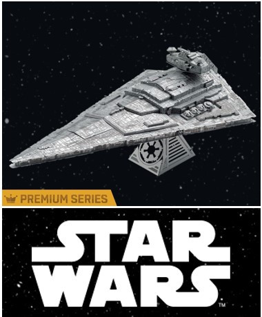 Fascinations Metal Earth Star Wars 3D Model Kit Set – X-Wing, Destroyer, Droid, Tie, Imperial (4 Kits)