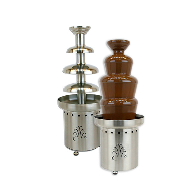 Buffet Enhancements Chocolate Fountain Stainless Steel 3 Tier 27" Pro Restaurant Equipment