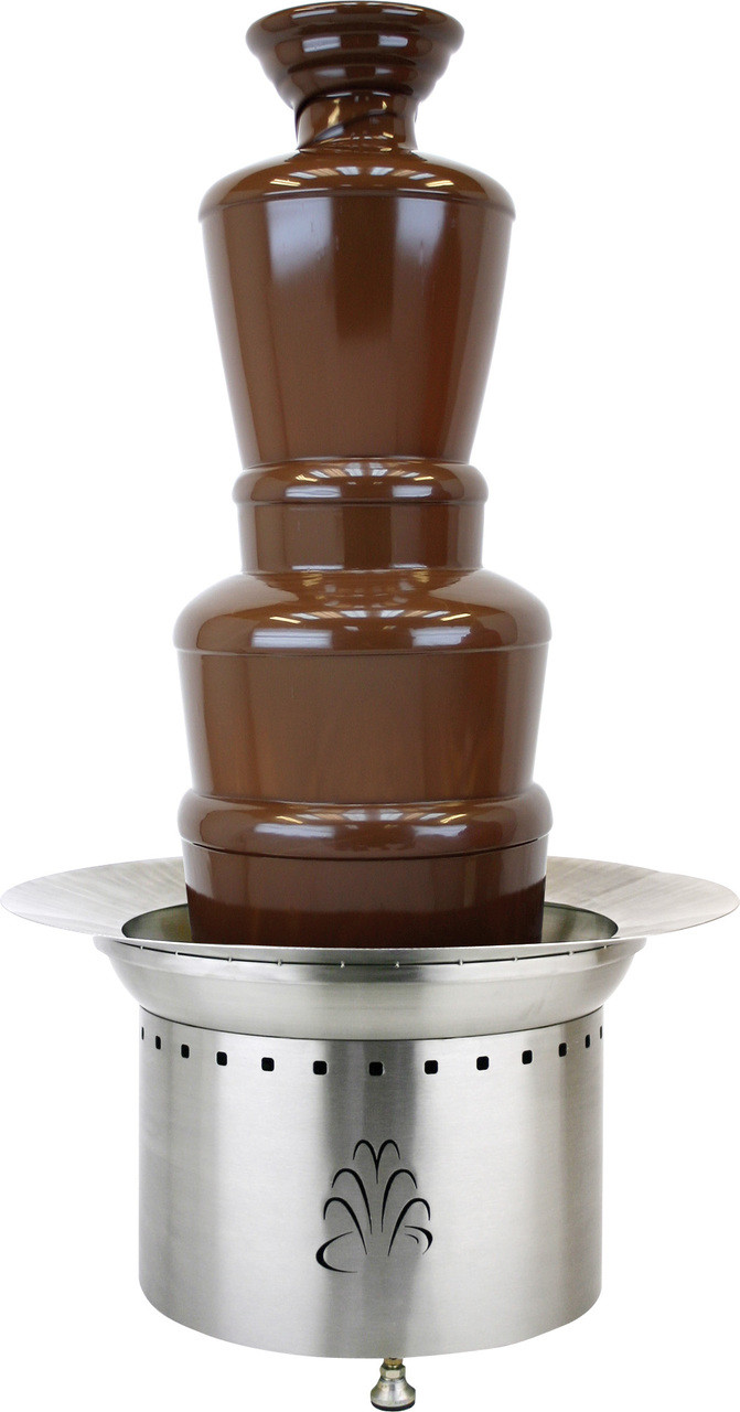 Buffet Enhancements Chocolate Fountain Drip Guard For 35/40" Fountain, SS Pro Restaurant Equipment