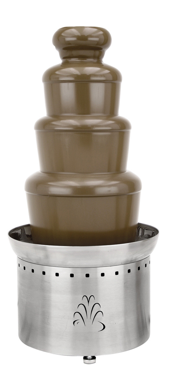 Buffet Enhancements Chocolate Fountain Topper, SS, Ball Shape Pro Restaurant Equipment
