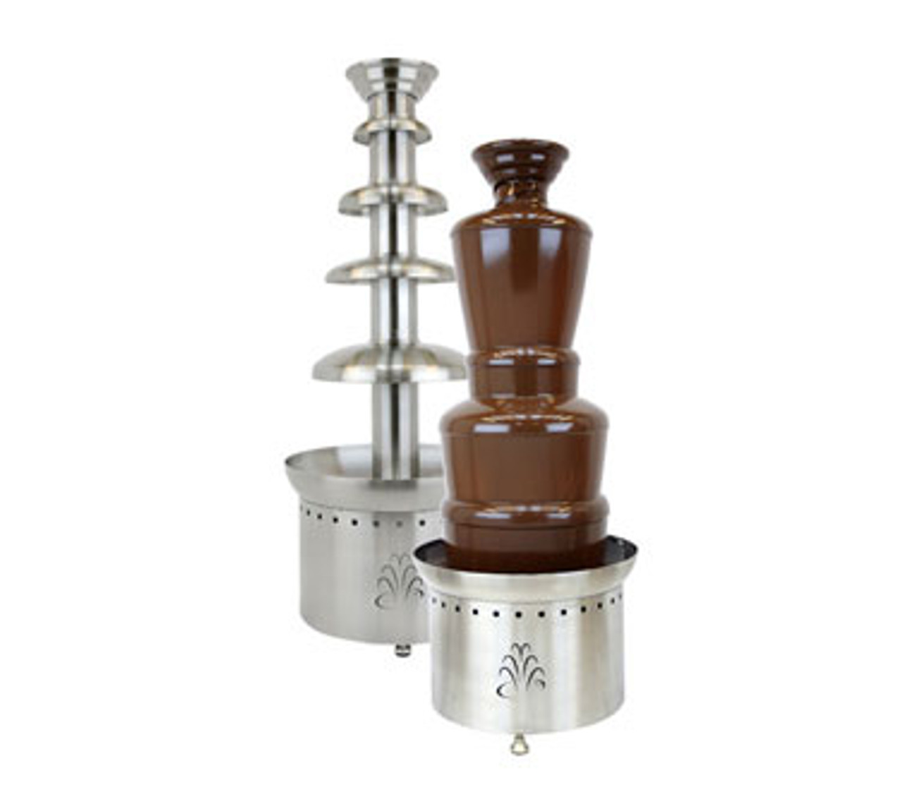 Buffet Enhancements Chocolate Fountain, SS, 4 Tier, 40