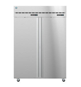 Hoshizaki DT2A-FS, Refrigerator and Freezer, Two Section Dual Temp Upright, Full Stainless Doors with Lock