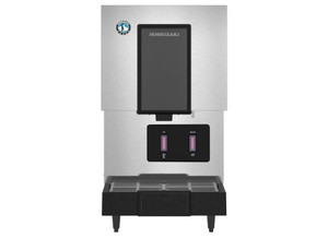 Hoshizaki DCM-271BAH-OS, Cubelet Icemaker, Air-cooled, Hands Free Dispenser, Built in Storage Bin
